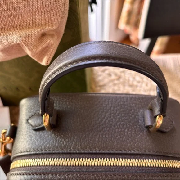 Gucci Ophidia Bag with Brown and Green Accents NWT - Picture 10 of 12